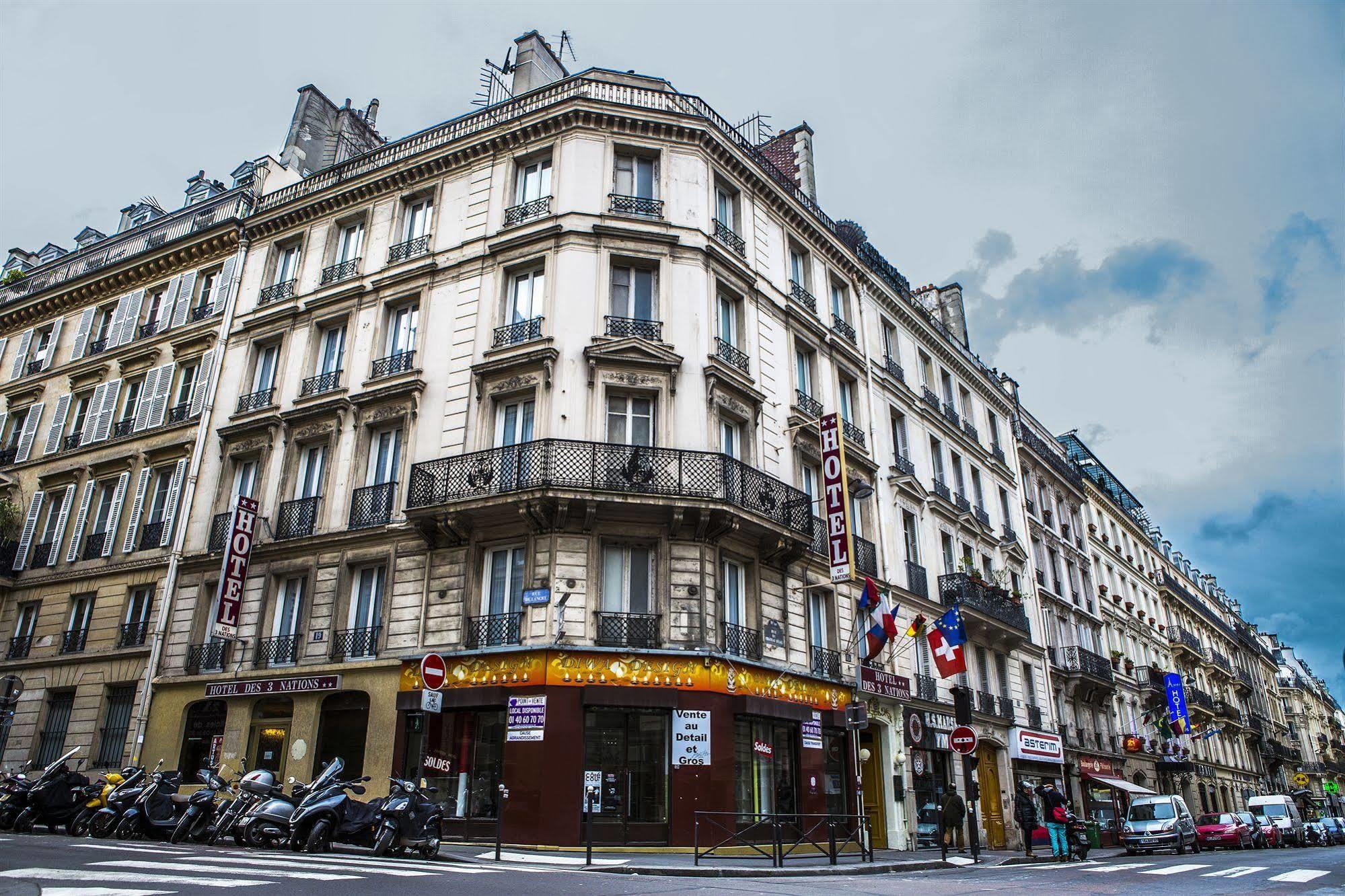 Hotel Des 3 Nations Paryż Zewnętrze zdjęcie